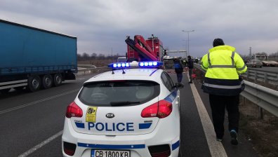 Тежка катастрофа на Северната тангента затрудни движението