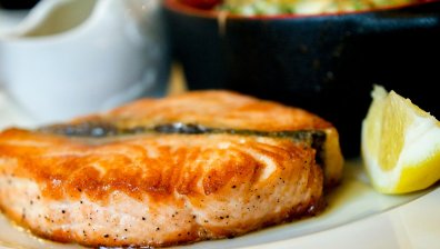 Лесна рецепта за сьомга на фурна с кленов сироп