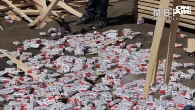 Столичните полицаи откриха контрабандни цигари на стойност над 920 хил. лв.