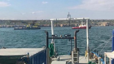 Освобождаването на заседналия кораб е технически обезпечено