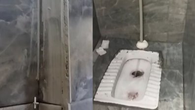 След ремонт за 200 000 лв. в училище - падащи плочки, течащи тоалетни