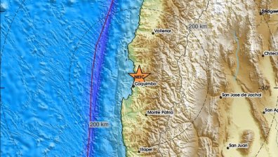 Земетресение с магнитуд от 5,4 удари Чили