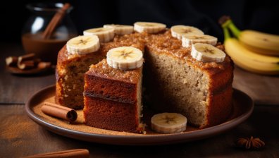 Рецепта от тефтера на баба: Кекс с банани и орехи