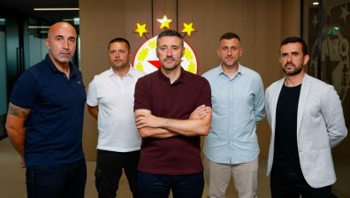 ЦСКА представи новия треньор на вратарите и щаба на Керкез