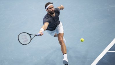 Здрав и без треньор: Първа тренировка в Мелбърн за Григор