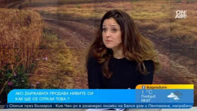 Коментар: Недопустимо е да се продава държавна земя, тя не е за запълване на бюджета