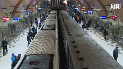 Метрото - най-сигурното място за столичани при бомбардировка