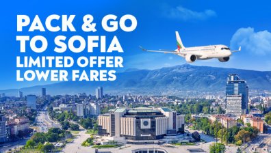 Кампания на "България Еър" за полети от Европа към София и Варна с билети от 79 евро