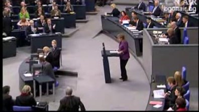 Ангела Меркел получи солидна подкрепа преди изборите (видео)