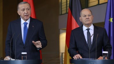 Шолц и Ердоган: Изходът от кръвопролитията между Палестина и Израел е две държави