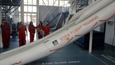 Авиошоу: Тренажорът за кабинни екипажи в София