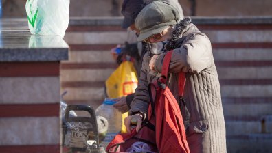 Чешмите на Централна минерална баня - атракция в студа