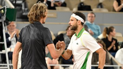 Зверев спря слаб Григор на осминафиналите на "Ролан Гарос"