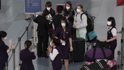 Самолет на японските авиолинии избухна в пламъци, евакуираха стотици