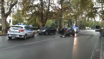 Заспал водач се вряза в автобус на градския транспорт в Пловдив
