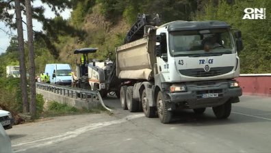 Започна ремонтът на фаталната отсечка край Своге