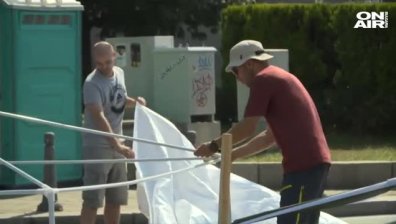 Възстановиха лагера пред СУ: Ето как се стигна до напрежението (Обзор)