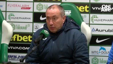 Мъри Стоилов: "Лудогорец" успя да спечели мача с повече опит и увереност