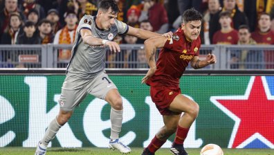 "Рома" продължи в Лигата на конференциите след голове на Дибала и Белоти