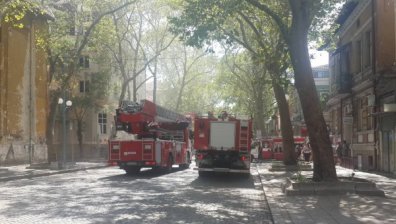 Тютюневият склад в Пловдив се подпали, няма пострадали