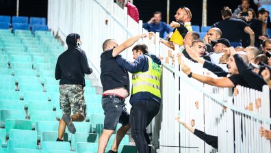 МВР издирва хулиганите от мелето на мача "Локо" (Сф) - "Славия"