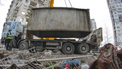 В София събарят незаконни гаражни клетки