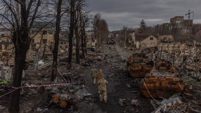Нови зверства в Украйна, откриха телата на цивилни, натъпкани в гараж