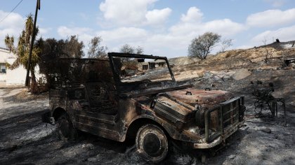 Последиците от смъртоносните пожари в Испания в СНИМКИ