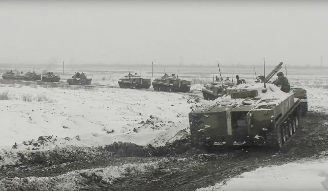 Расте напрежението на украинско руската граница Русия е събрала около 70 от