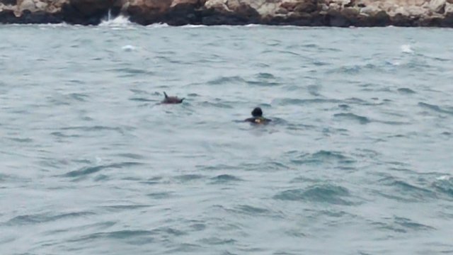 Сигнал за забелязана морска мина в морето в района на