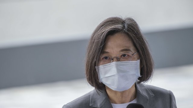 Президентът на Тайван Цай Ингвен окачестви военните учения на Китай в