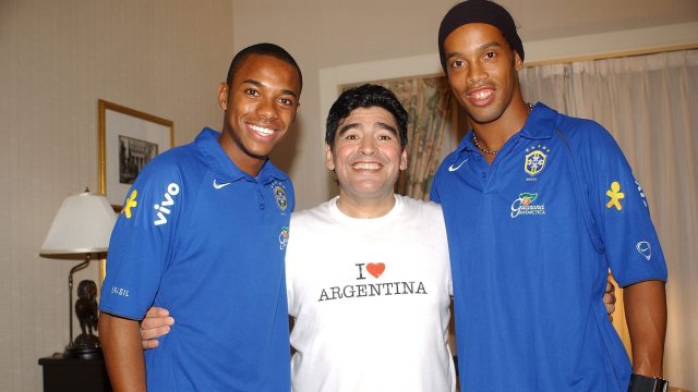 Бившият бразилски футболист Робиньо който игра за Реал Мадрид Манчестър