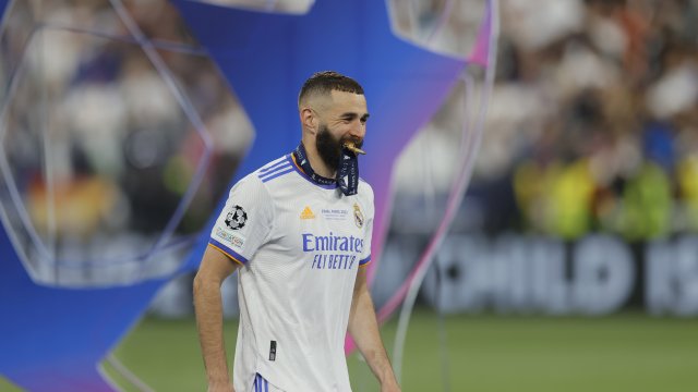 Нападателят на Реал Мадрид Карим Бензема заяви че триумфът в