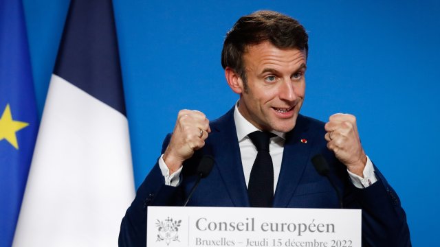 Френският президент Еманюел Макрон заяви че се стреми към икономическа