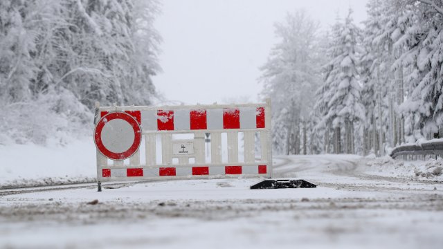 Заледяванията и снеговалежите в някои части на Южна Германия са