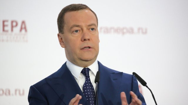 Бившият руски президент Дмитрий Медведев изрази жлъчно днес "ненавистта си"