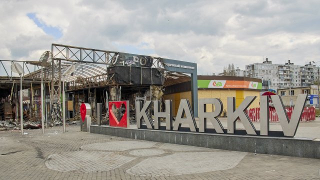 Вторият по големина украински град Харков бе подложен на множество