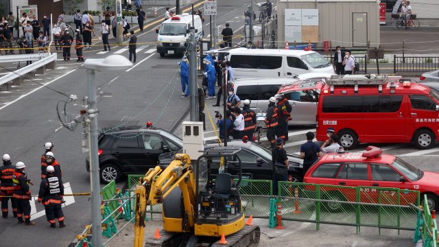 Вече има задържан за нападението над бившия премиер на Япония