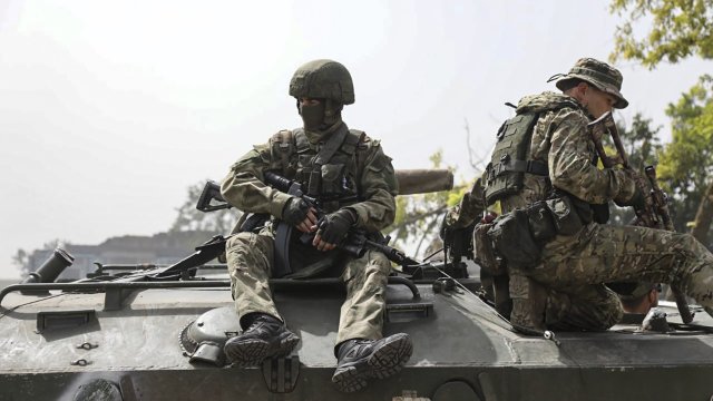 По време на своята контраофанзива украинските сили са отвоювали територии