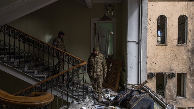 Експлозиите разтърсили тази сутрин Одеса основното пристанище на Украйна