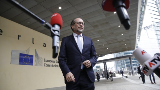 След като днес по обяд бившият австрийски канцлер Себастиан Курц