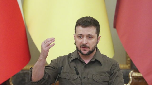 В последното си обръщение към нацията президентът Зеленски отбелязва 50 ия