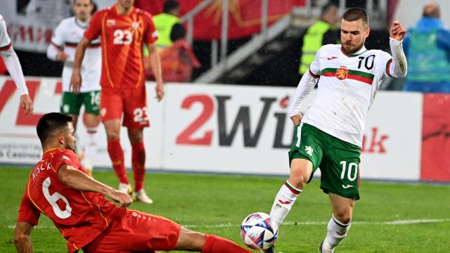 В Северна Македония обявиха че двама техни футболисти са донесли победата