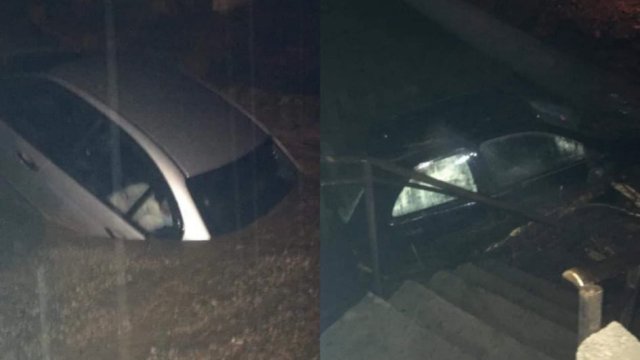 Щети от поройните дъждове в Петричко Няколко автомобила са пометени