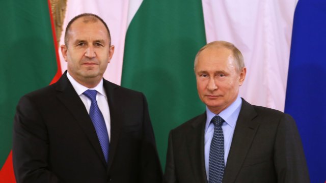 Руският президент Владимир Путин изпрати поздравително писмо до Румен Радев