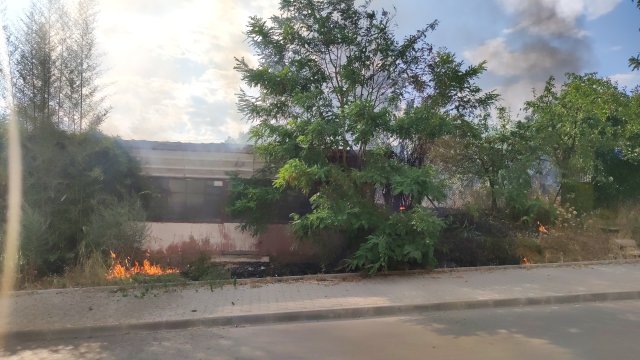 Пожарът над пазарджишките села Калугерово и Лесичово е овладян но