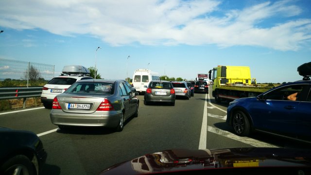 Ограничават движението по път  I-7 Велики Преслав - Иваново