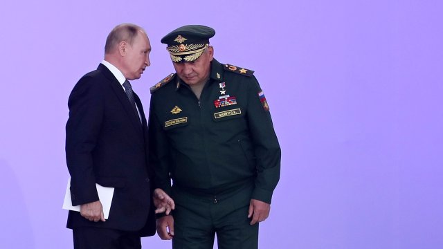 След речта на Владимир Путин в която той обяви частична