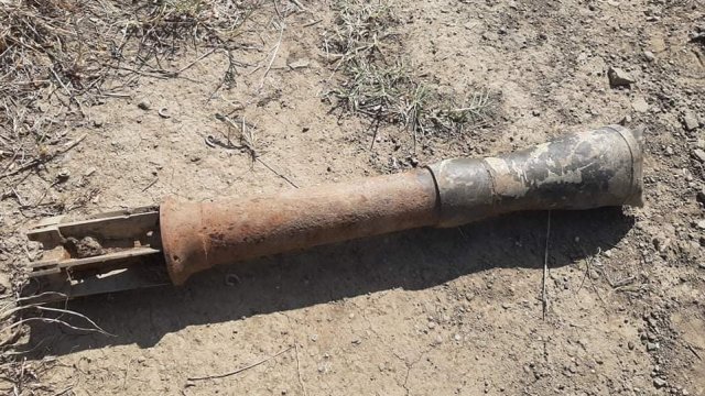 Специализиран екип от Сухопътните войски обезопаси и иззе невзривен боеприпас