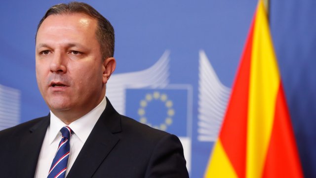 Македонският министър на вътрешните работи Оливер Спасовски определи вчерашните действията